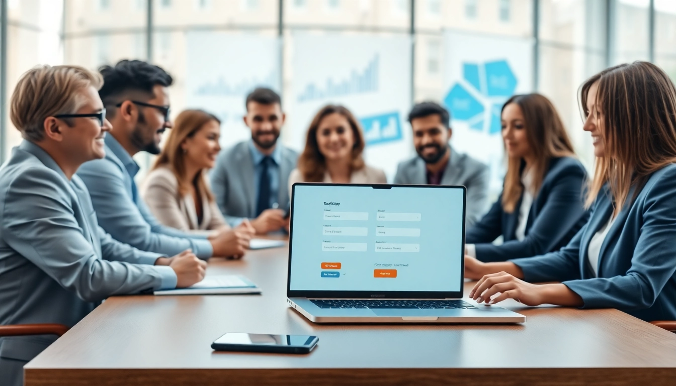 Scène de bureau moderne illustrant l'outil de vérification du numéro de téléphone en ligne, mettant en évidence l'importance de la vérification du numéro de téléphone en ligne.