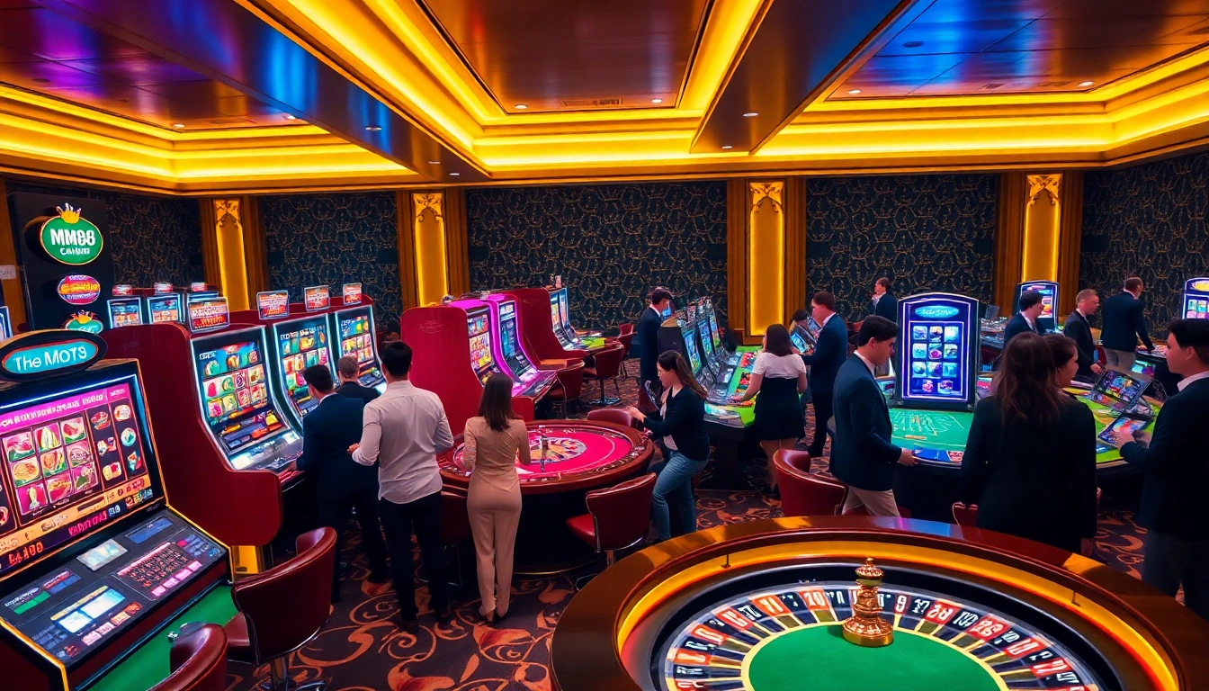 Experience the thrill of gambling at https://mm88.observer/ with exciting live dealer games and vibrant slot machines.