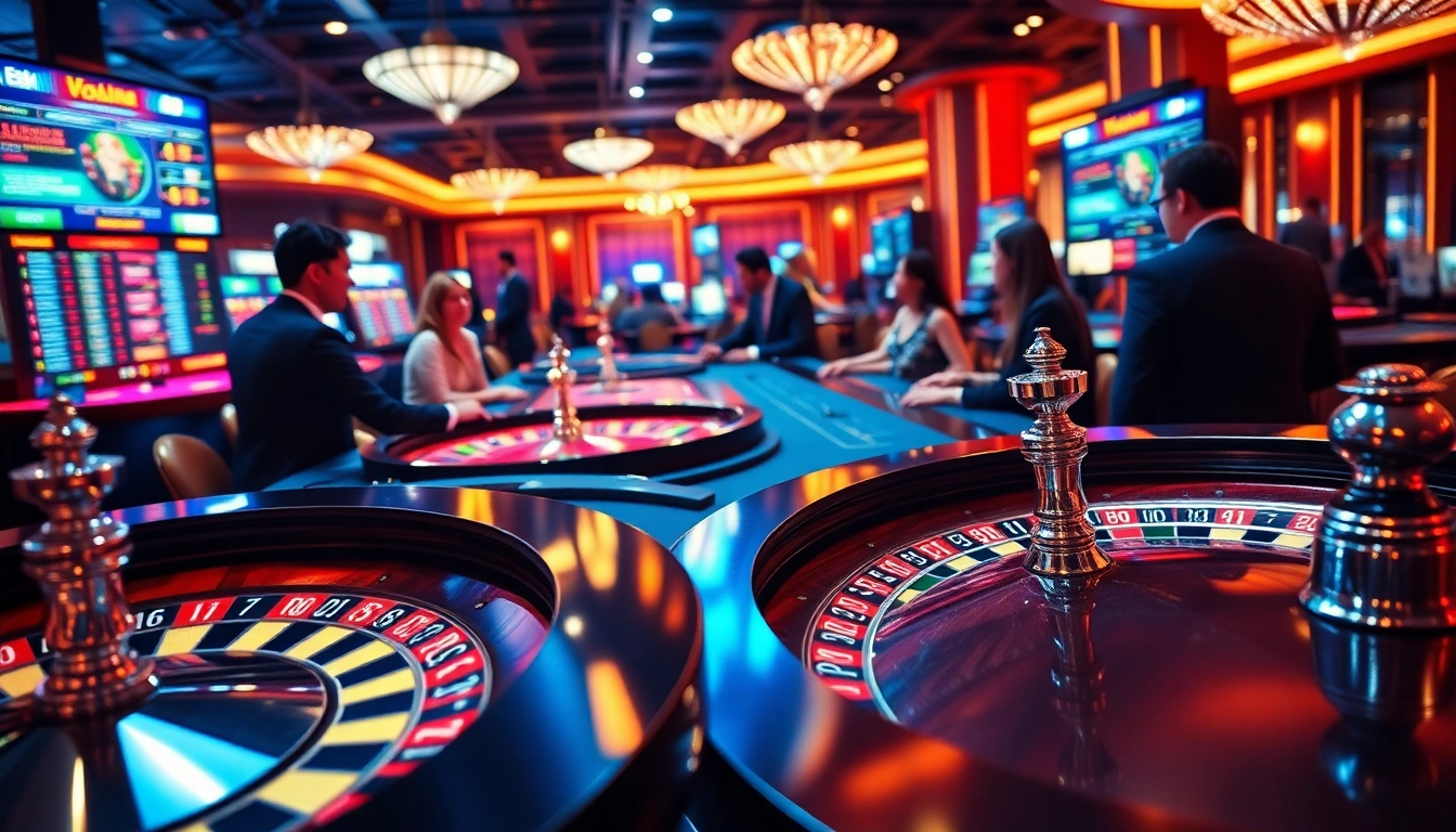 Gagnez en jouant au casino en ligne avec une ambiance animée et des jeux variés