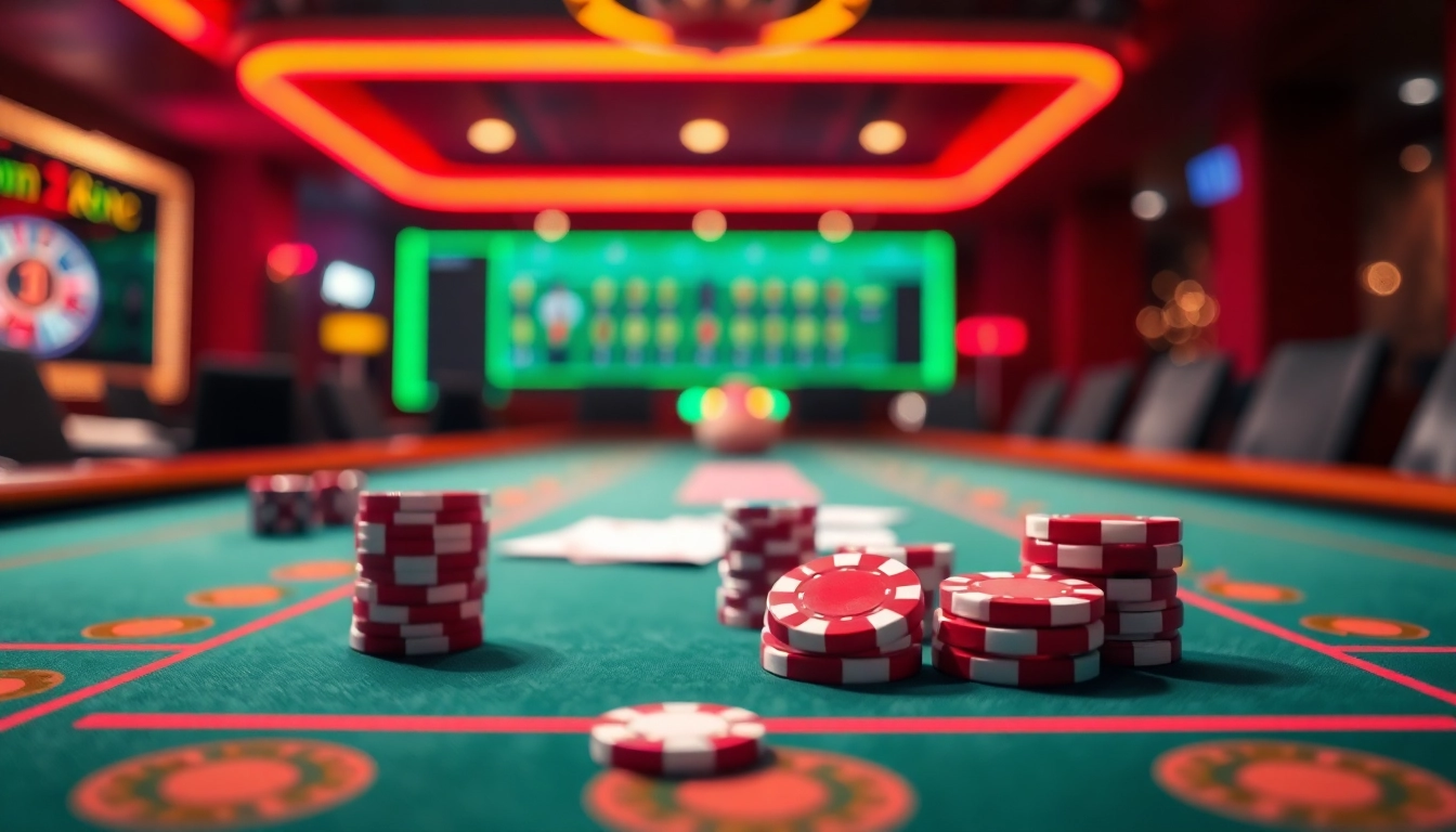 Découvrez les jeux passionnants de casino en ligne 2026 avec des cartes et des jetons vibrants.