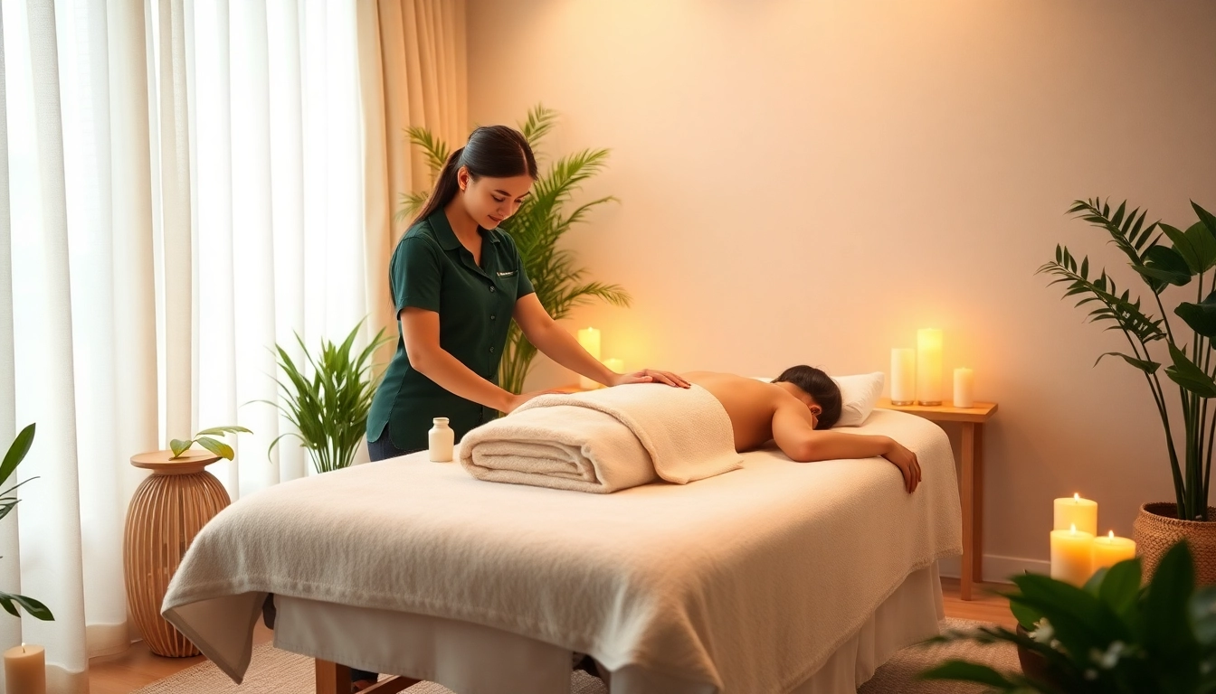 전문 치료사와 함께하는 차분한 분위기의 편안한 동탄출장마사지 현장