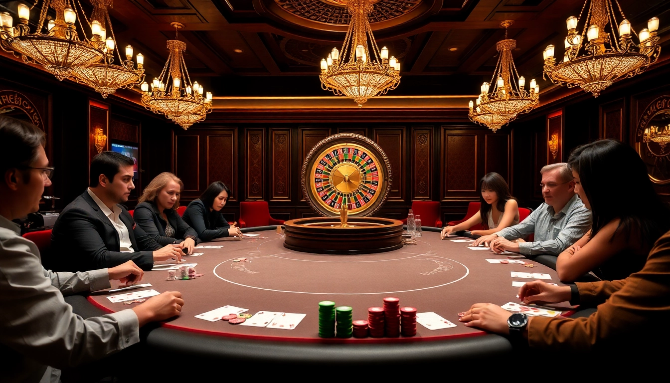 Experience thrilling gameplay at https://luongsontv23.com/ with vibrant poker chips and emotional players.