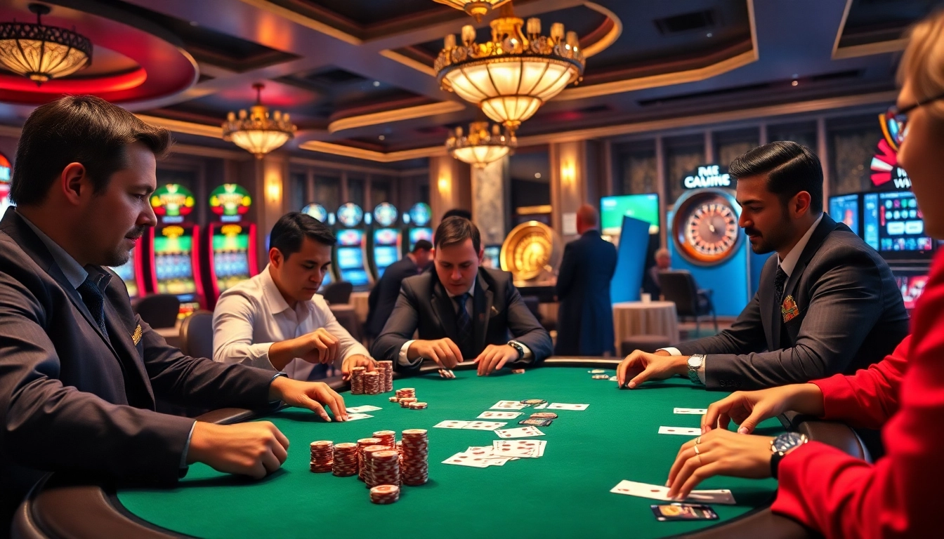 Experience the thrill of poker at OK8386 casino, where intensity and excitement collide at every hand.